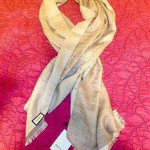 Gucci wool stole (scarf)